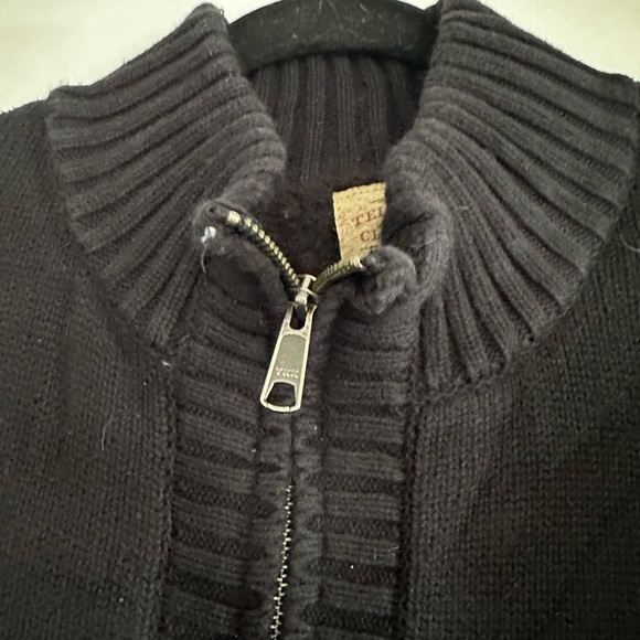 Telluride Clothing Company  XL Men’s Fleece Lined Blue & Black Full Zip Sweater. - Picture 10 of 16